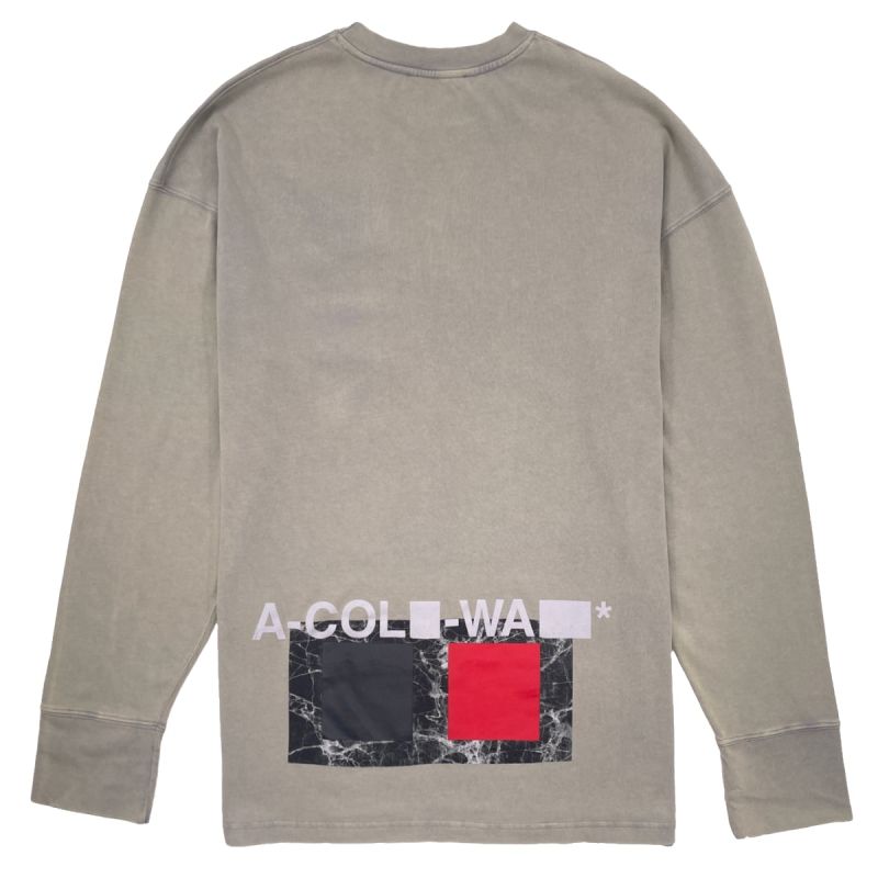 A-COLD-WALL* Cubist LS T-Shirt Light Grey