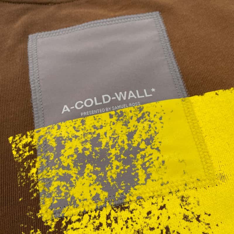 A-COLD-WALL* Plaster LS T-Shirt Dark Brown