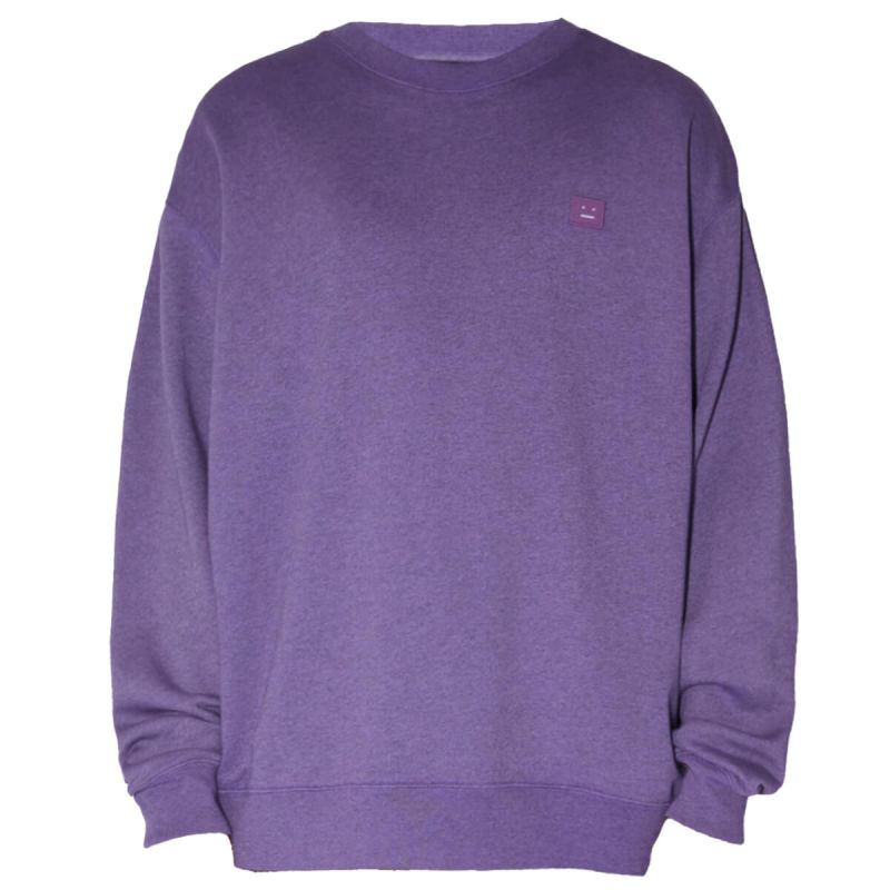 Acne Studios Crewneck Sweatshirt - Electric Purple