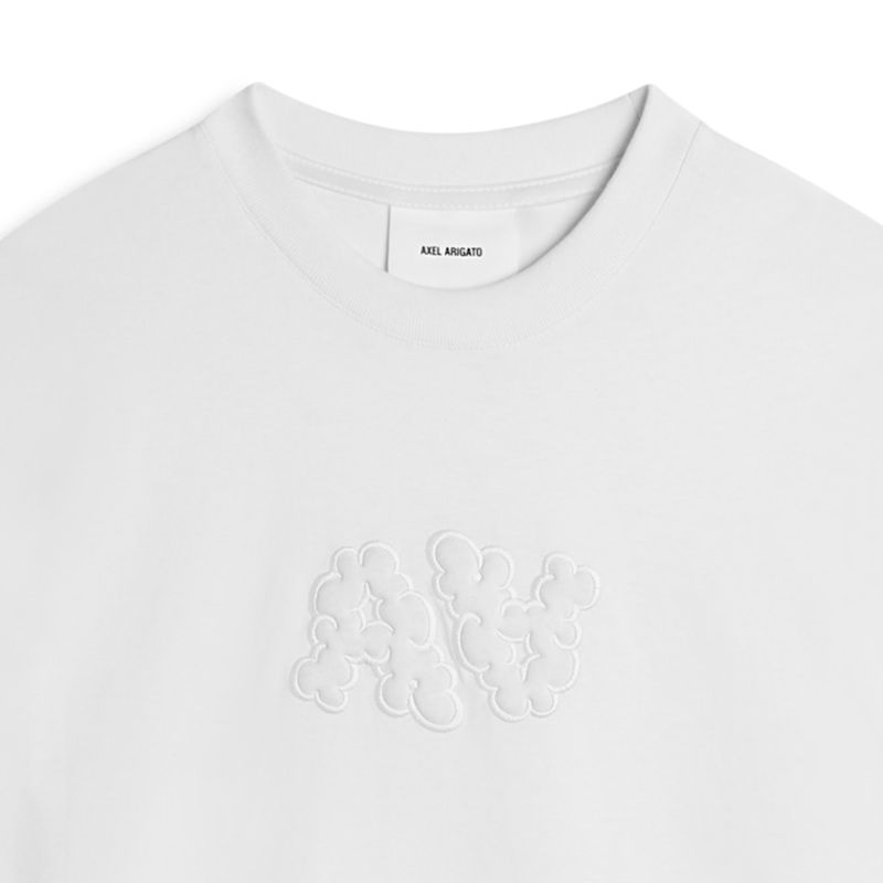Axel Arigato T-Shirt Trial Bubble - White