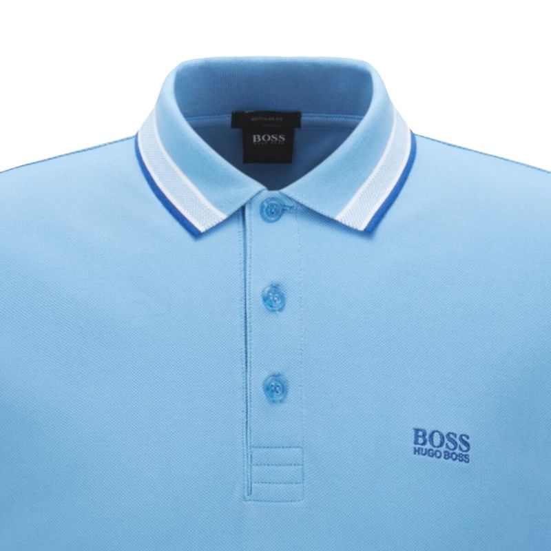 BOSS Polo Paddy - Open Blue