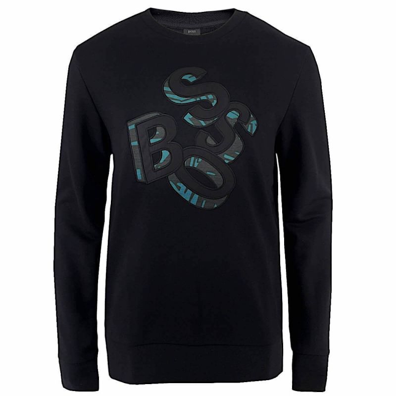 BOSS Sweatshirt Stradler - Black