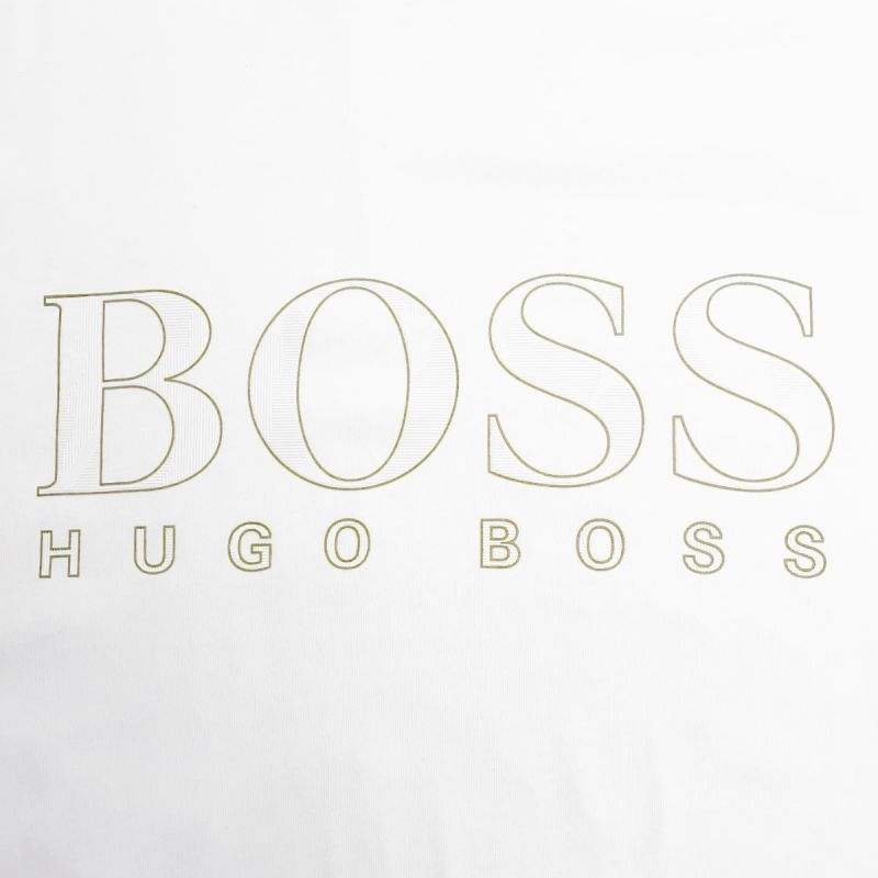 BOSS T-Shirt Gold 3 - White