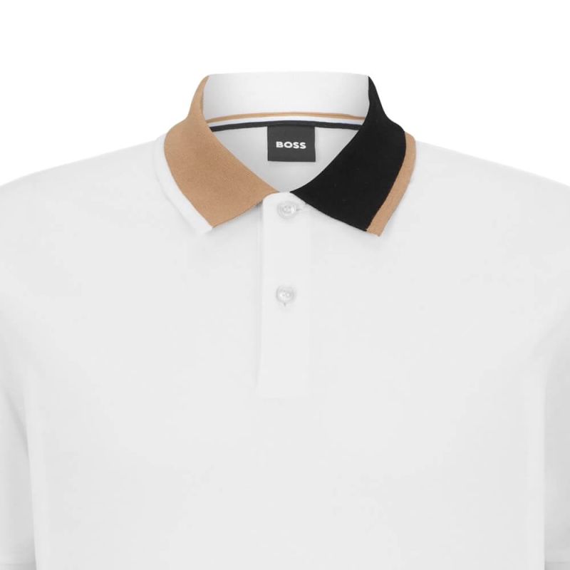 BOSS Polo Shirt Parlay - White