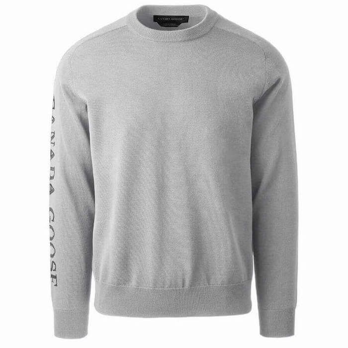 Canada Goose Welland Sweater | Grey Silver Ore | Michael Chell