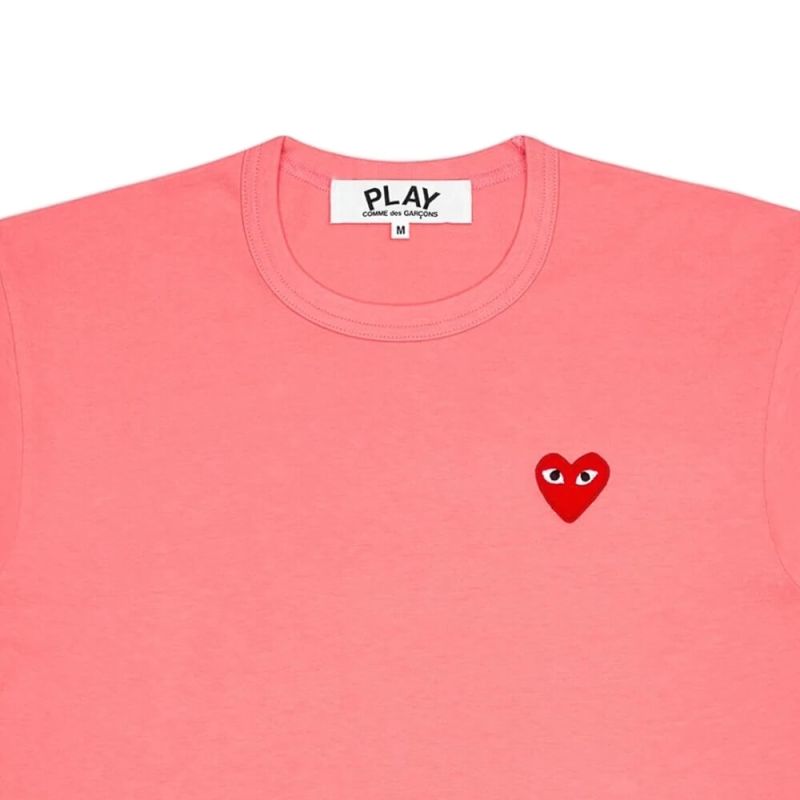 Comme des Garçons Play Heart T-Shirt - Pink