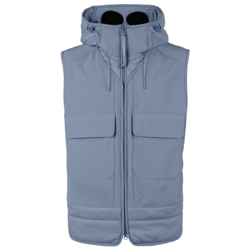 CP Company Goggle Gilet - Infinity Blue - Michael Chell