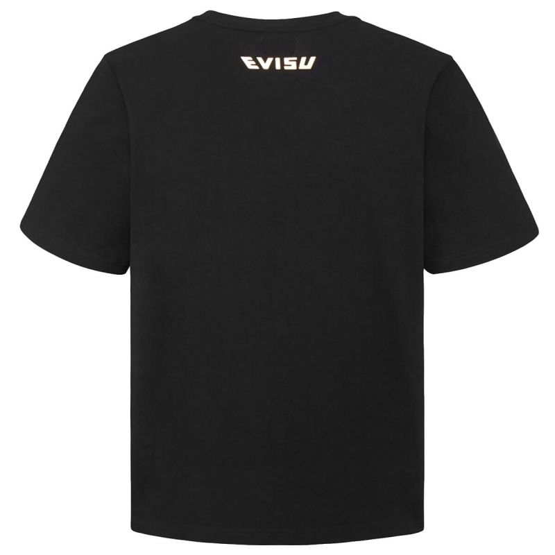 Evisu T-Shirt Brocade Seagull Black