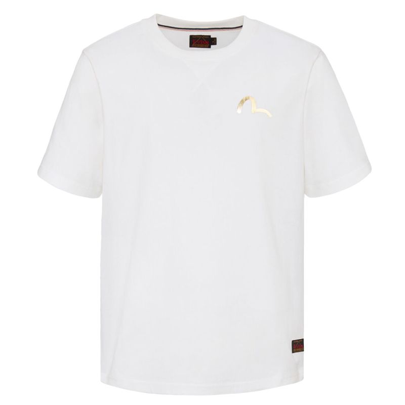 Evisu T-Shirt Fujin Graphic Print White