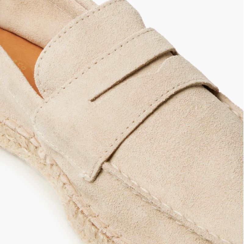G.H. Bass & Co Espadrilles Tuscon Suede - Off White