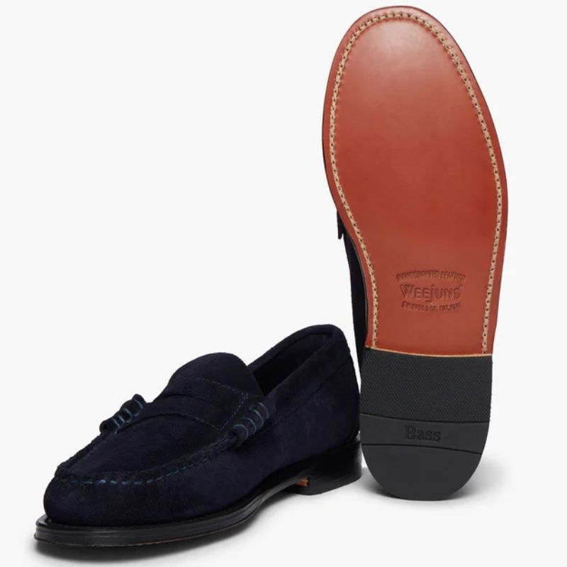 G.H. Bass & Co Larson Suede - Navy