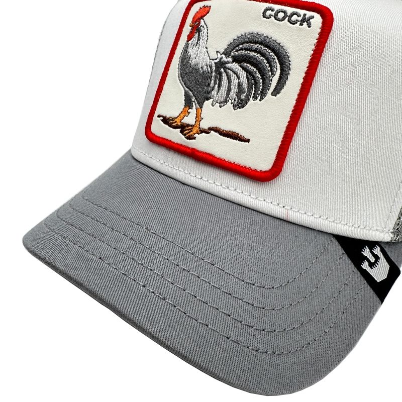 Goorin Bros Trucker Cap The Cock - Grey