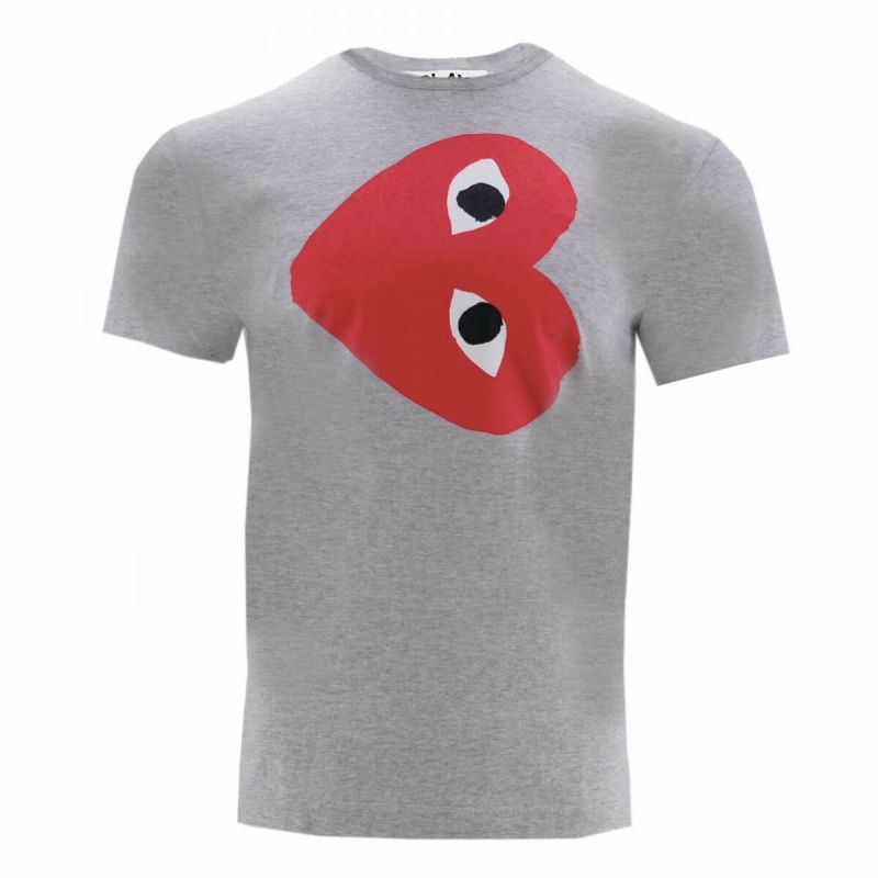 Comme Des Garcons Play Rotate Big Red Heart T-Shirt