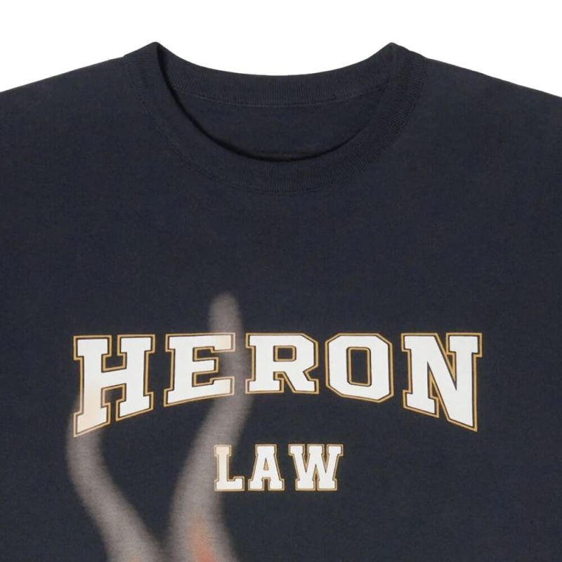 Heron Preston T-Shirt Law Flames - Black
