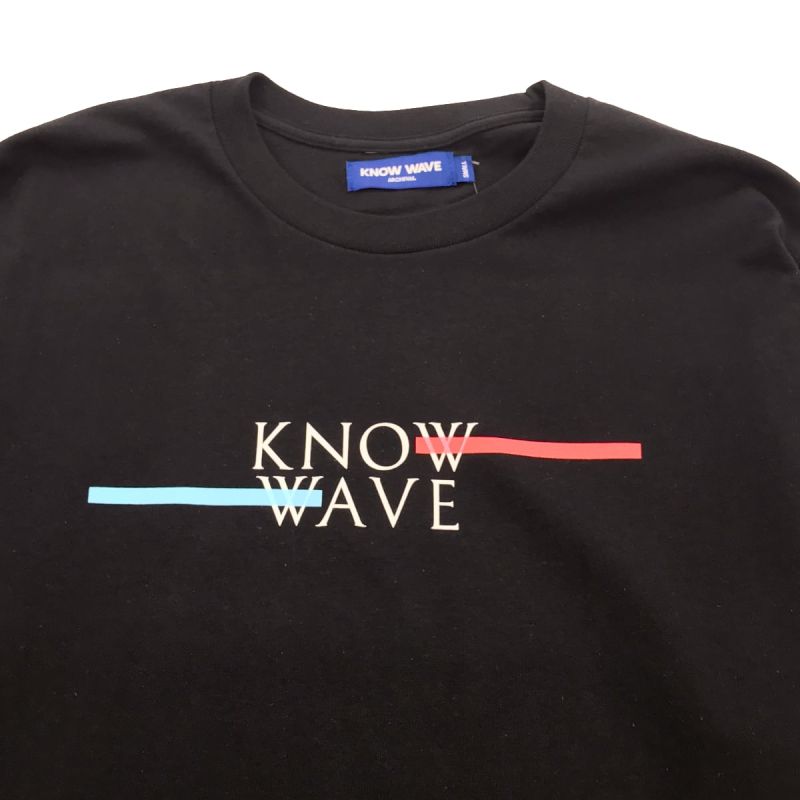 Know Wave T-Shirt Classic Spread Black