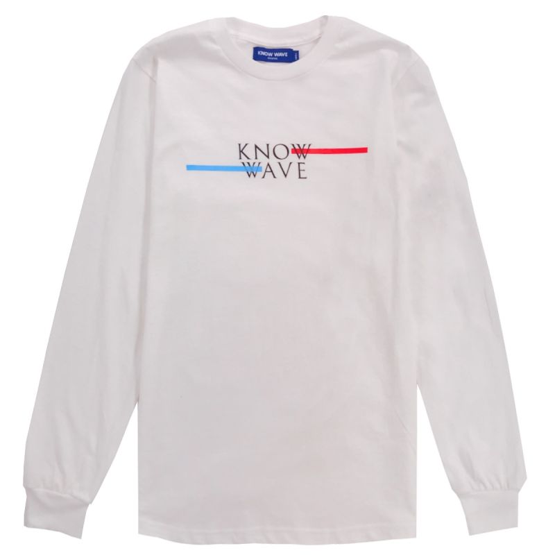 Know Wave T-Shirt Classic Spread - White