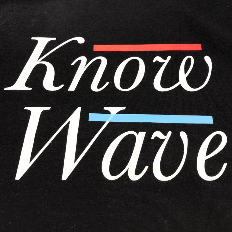 Know Wave T-Shirt Serif Black