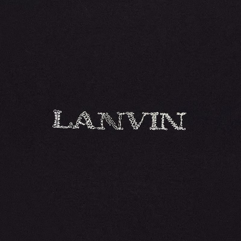 Lanvin T-Shirt Classic Logo - Black