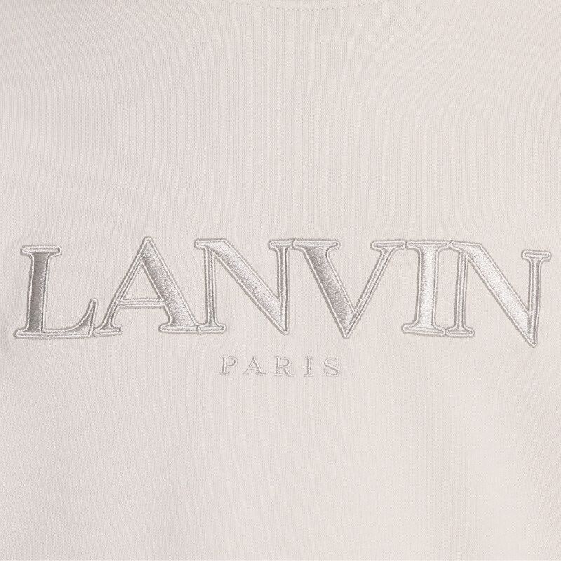 Lanvin Logo Sweatshirt - Mastic Beige