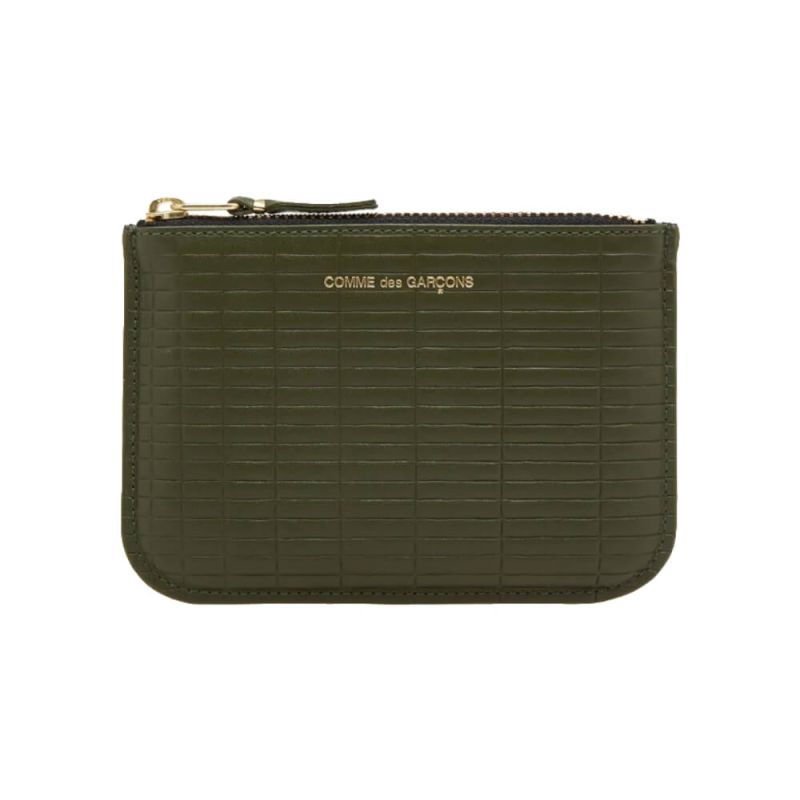 CDG Pouch Wallet Brick - Green
