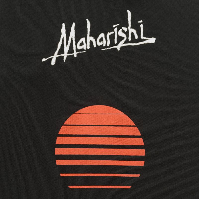 Maharishi Hoodie Apocalypse Sunset - Black