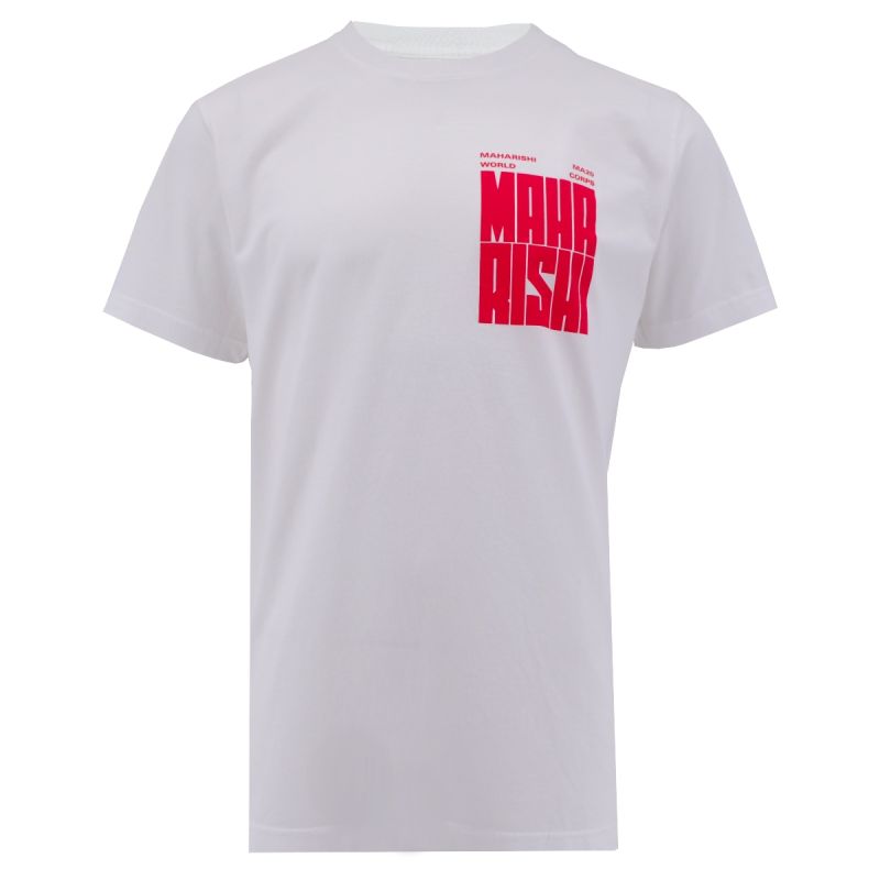 Maharishi T-Shirt World Corps - White
