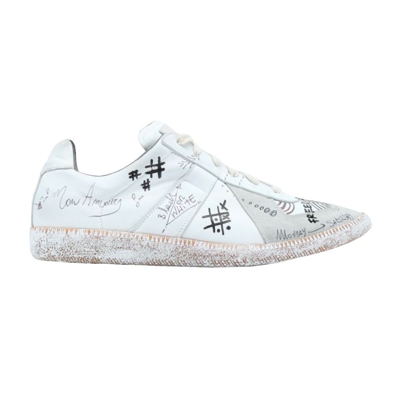 Maison Margiela Sneakers Replica Hand Crafted White/White