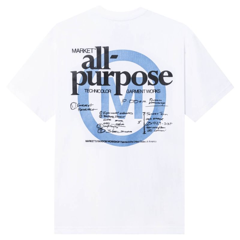 Market All Purpose T-Shirt - White