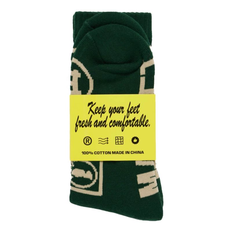 Market Call My Laywer Socks - Green
