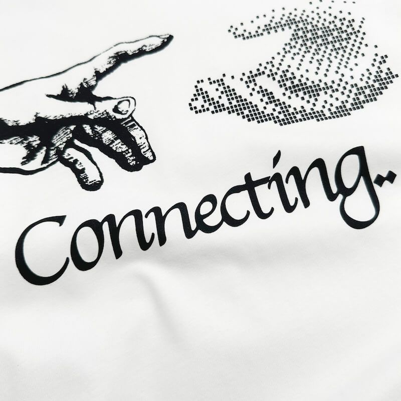 Market T-Shirt Connecting White