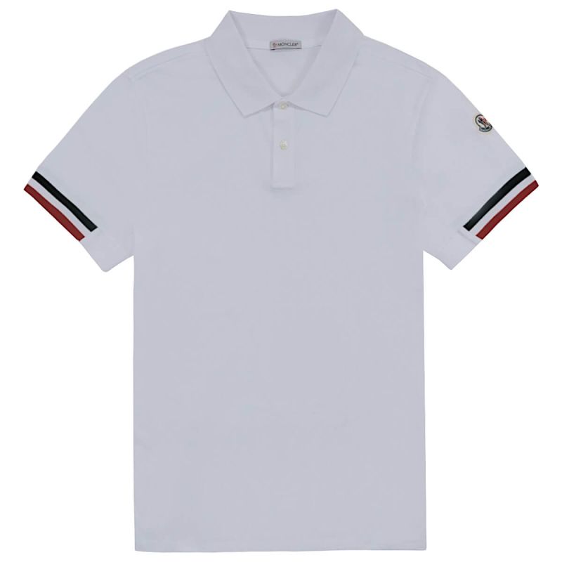 Moncler Polo Shirt - White 8A00023 899PO 001