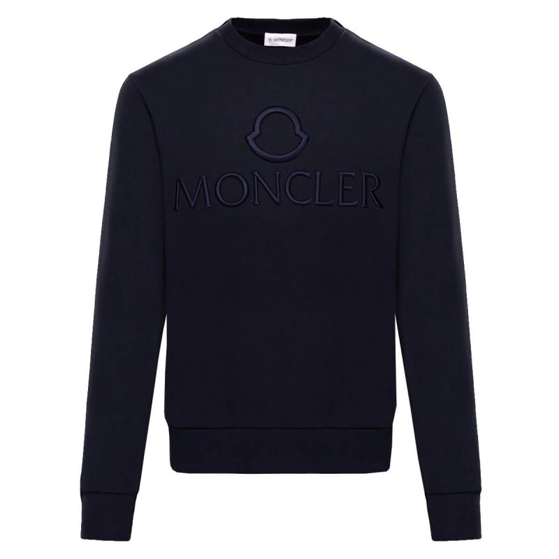 Moncler Sweatshirt - Dark Blue 0918G79610809KR778