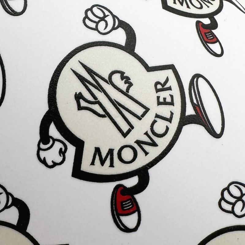 Moncler Basile Sliders Run Logo - White