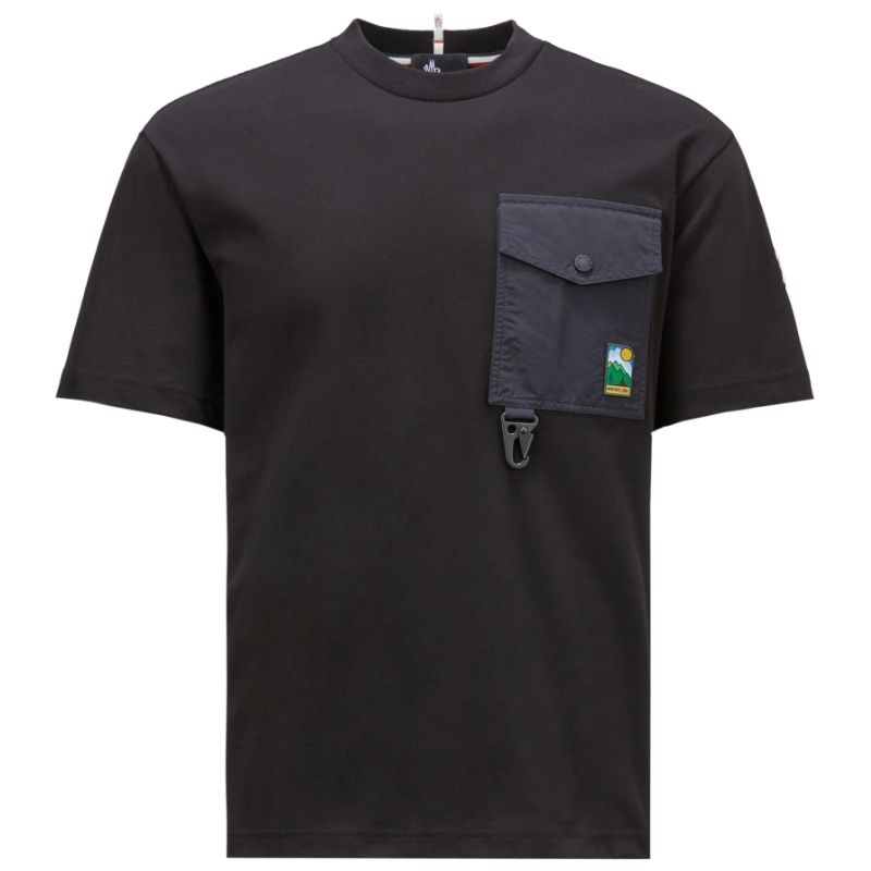 Moncler Grenoble T-Shirt Hiking Club - Black