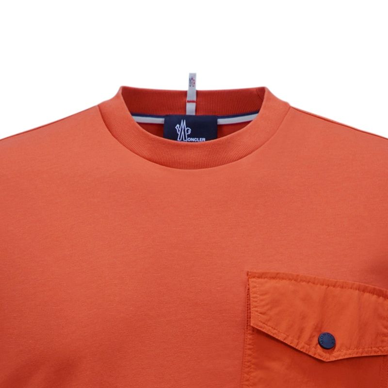 Moncler Grenoble T-Shirt Hiking Club - Orange