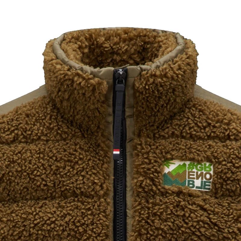 Moncler Grenoble Zip Up Fleece - Green