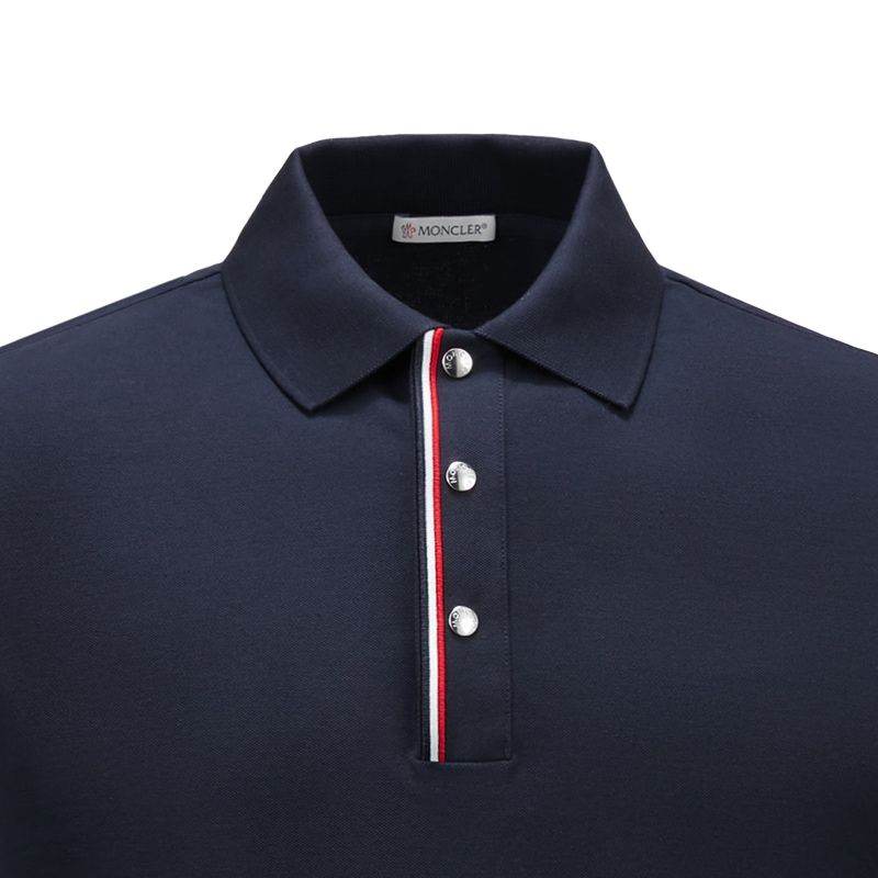 Moncler Polo Shirt - Navy