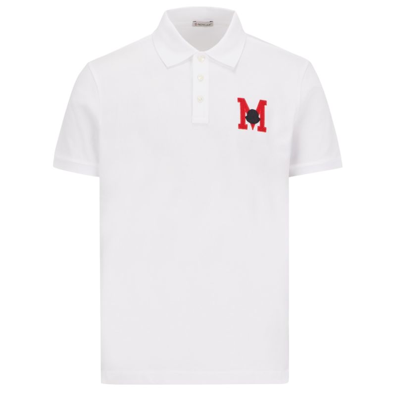 Moncler Polo Shirt - White