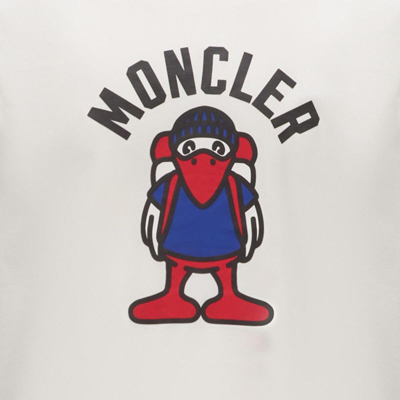 Moncler T-Shirt Monduck - White