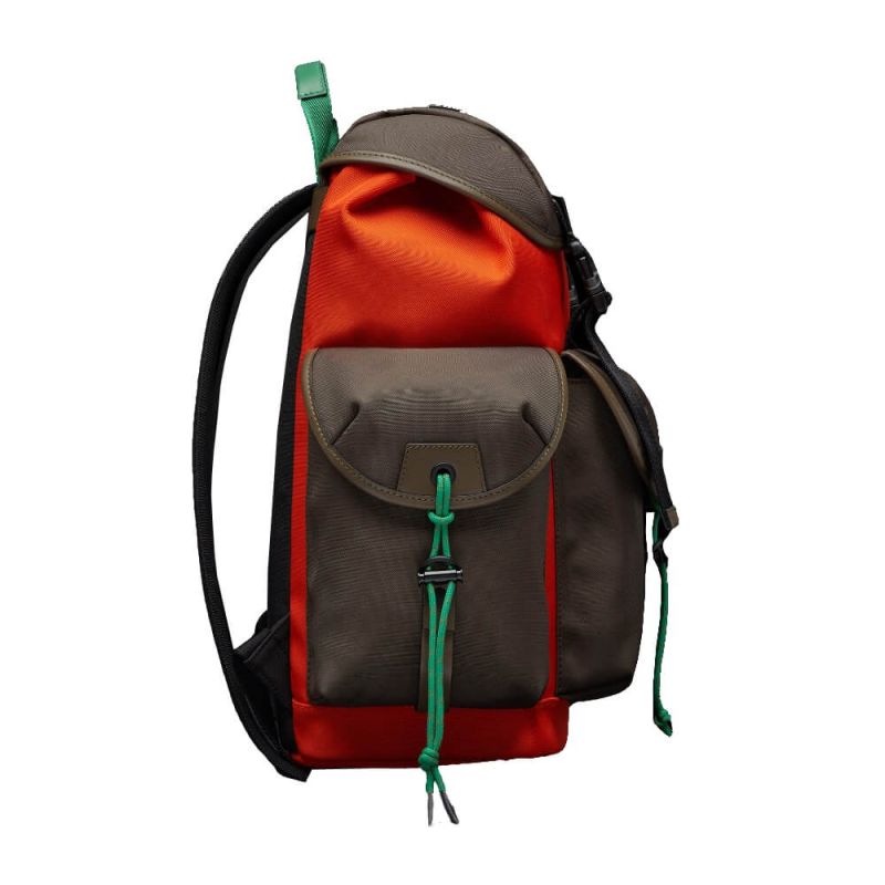 Moncler Yehor Backpack - Green / Orange