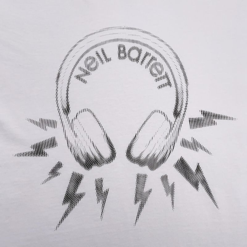 Neil Barrett Retro DJ Bolt White