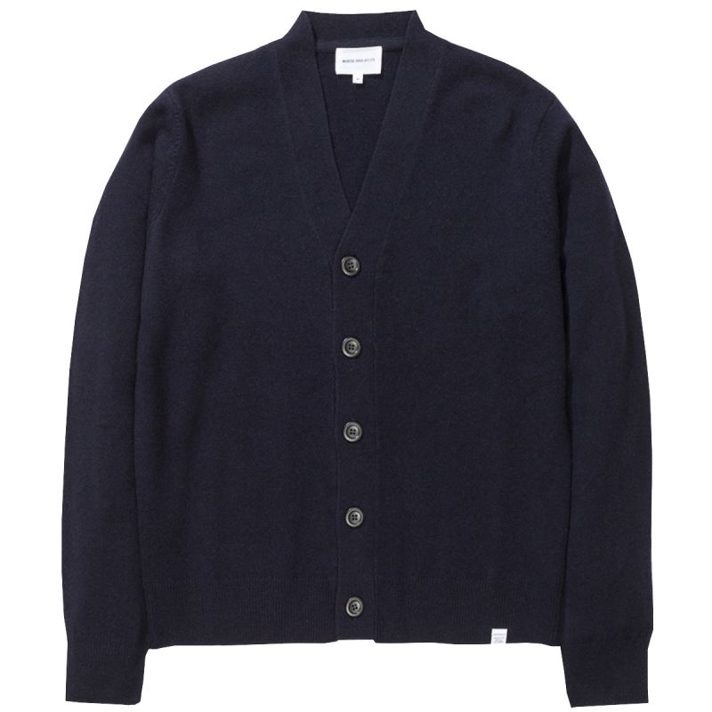 Norse Projects Cardigan Adam - Navy
