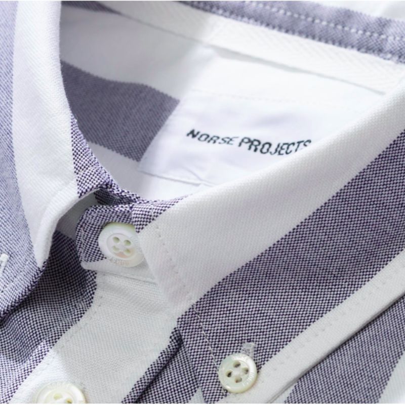 Norse Projects Shirt Blue Stripe