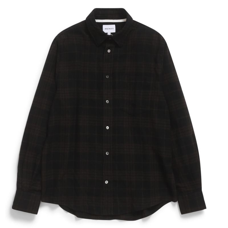 Norse Projects Shirt Check -  Espresso