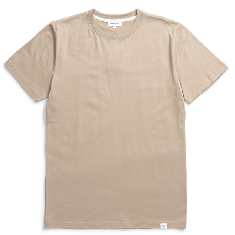 Norse Projects T-Shirt Niels Standard - Sand