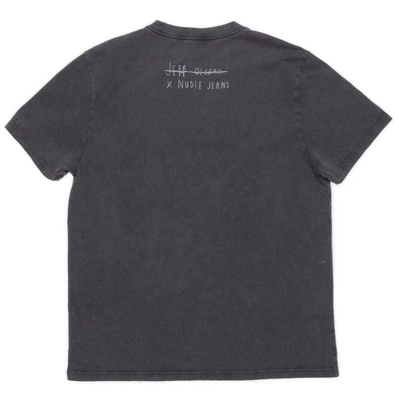 X Jeff Olsson T-Shirt Oh No - Faded Black