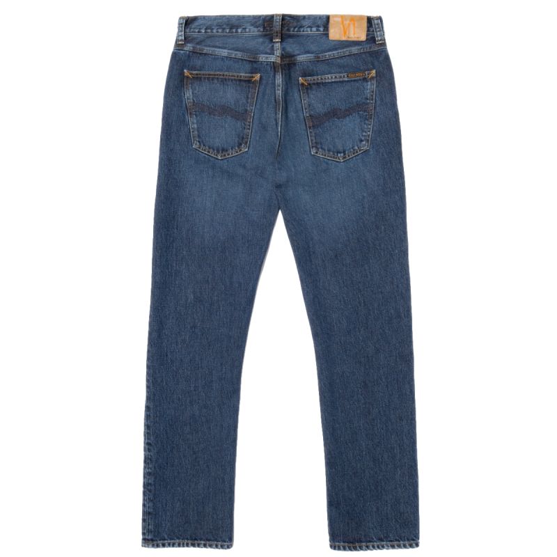 Nudie Jeans Gritty Jackson - Blue Soil