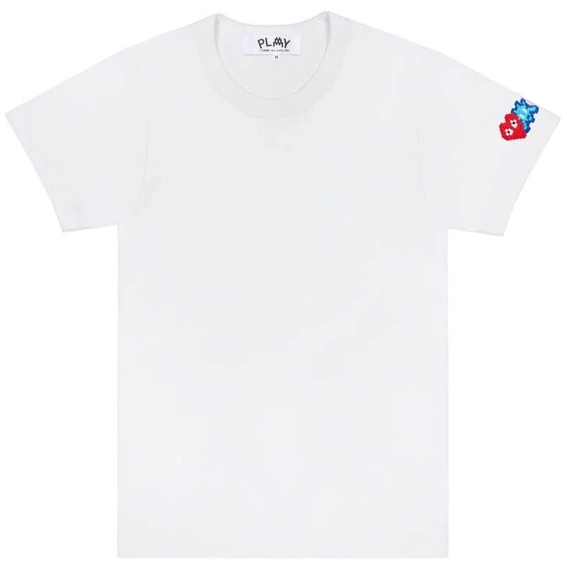 PLAY Comme des Garçons x The Artist Invader 2 T-Shirt White