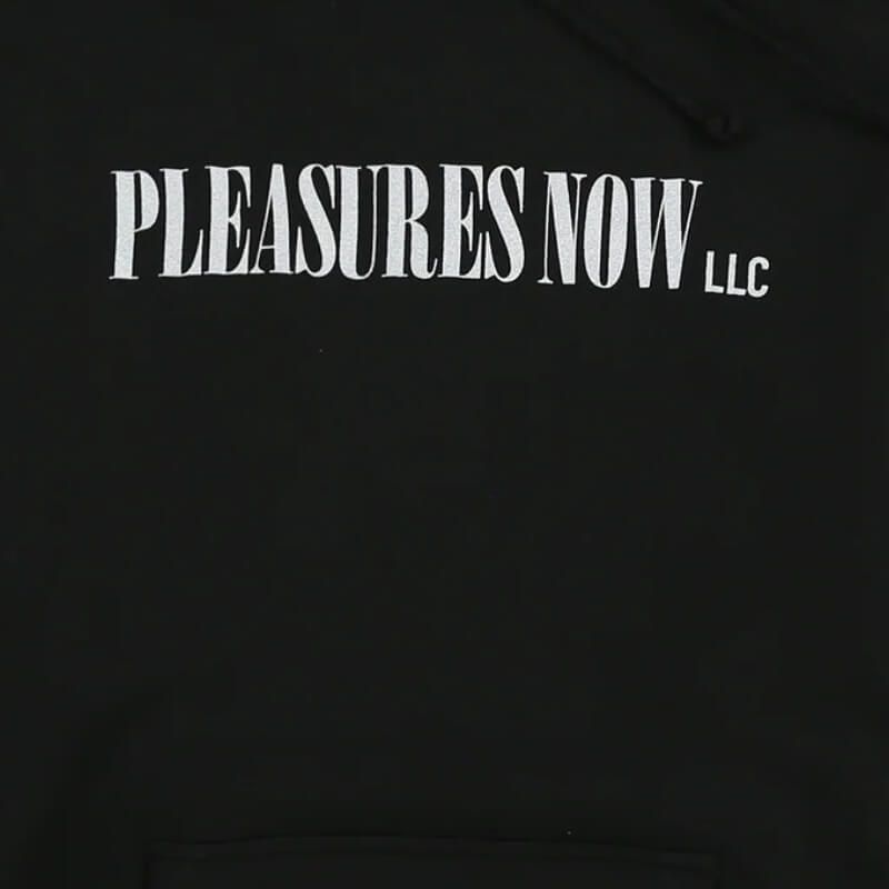 Pleasures LLC Hoodie - Black