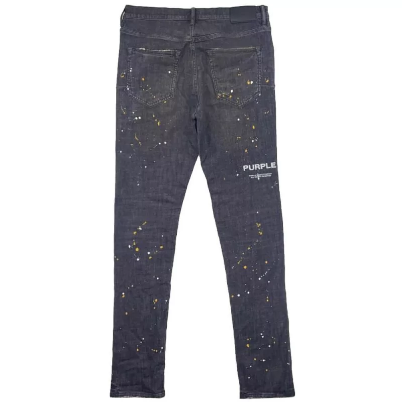 Purple Brand Jeans - Dirty Tinted Black Vintage - Michael Chell